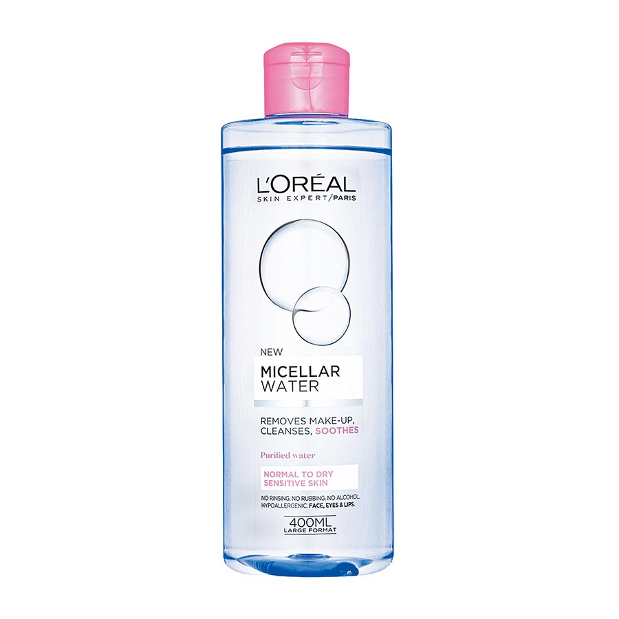 محلول پاک کننده آرایش میسلار واتر LOREAL